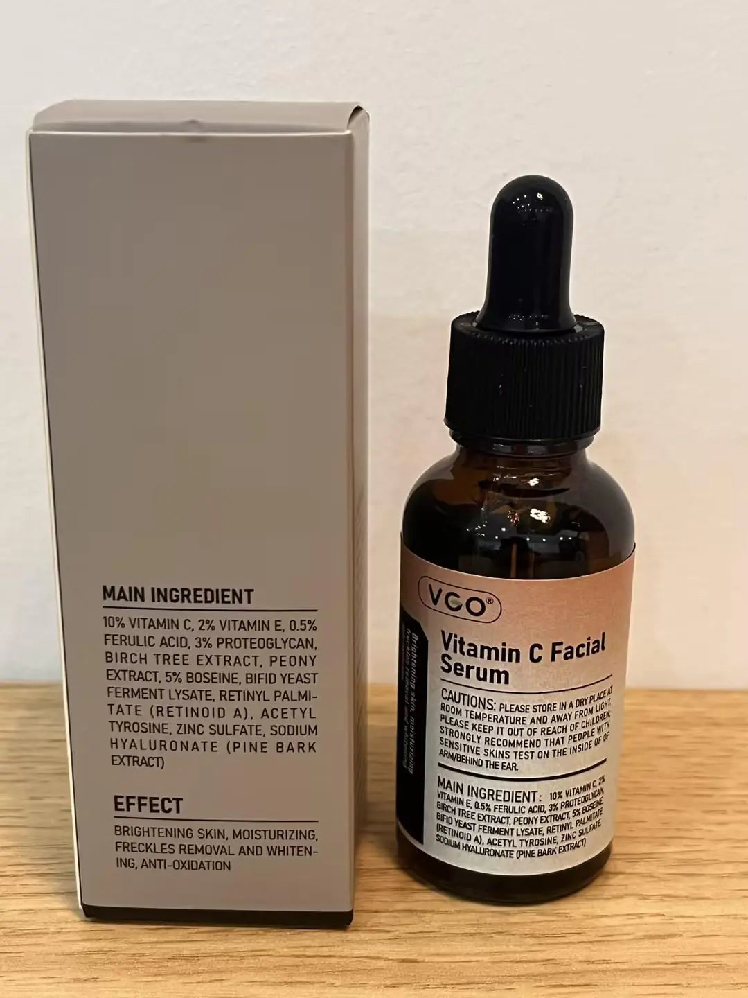 VGO Vitamin C Vitamin E Facial Serum, 30ml / 1.01oz 1.01 Fl Oz (Pack of 1)