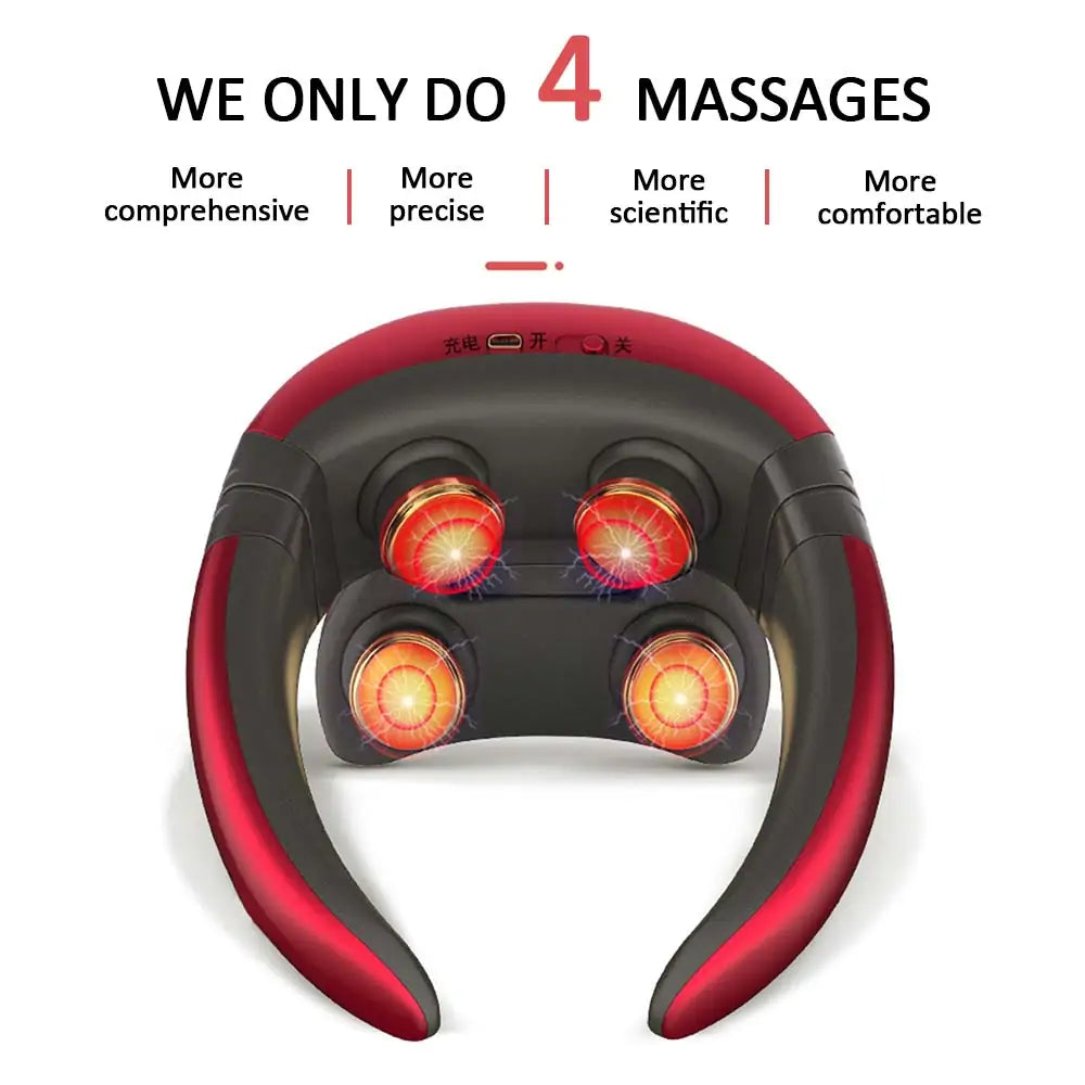 Smart 4D Magnetic Neck Massager