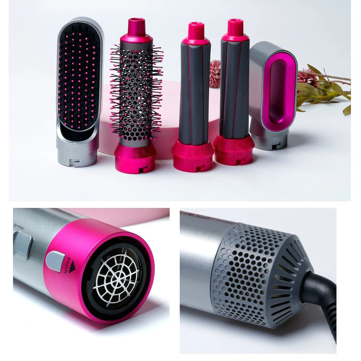 5 In 1 Electric Hair Dryer Brush